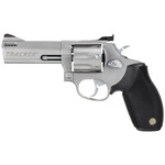 Taurus Taurus Tracker 627 38 Special +P or 357 Mag Caliber with 4" Barrel, 7rd Capacity Cylinder, Overall Matte Finish Stainless Steel, Black Ribber Grip & Fixed Front Sight