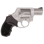 Taurus Taurus 856 38 Special +P Caliber with 2" Barrel, 6rd Capacity Cylinder, Overall Matte Finish Stainless Steel, Concealed Hammer Frame & Finger Grooved Black Rubber Grip