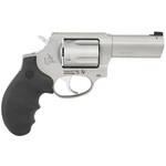 Taurus Taurus Defender 605 SA/DA 38 Special +P or 357 Mag 5 Shot 3" Barrel, Overall Matte Finish Stainless Steel, Finger Grooved Black Hogue Rubber Grip, Night Front Sight