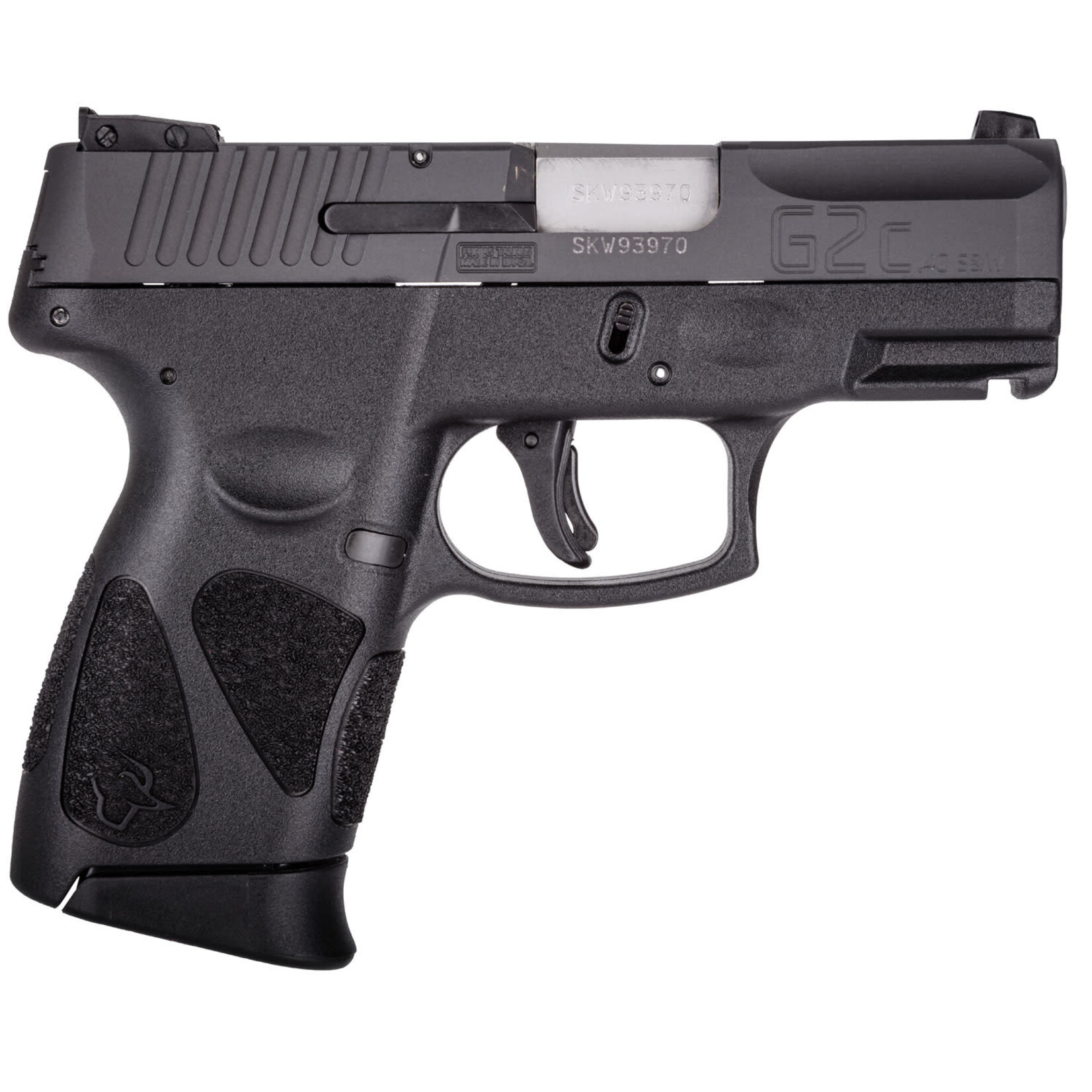 Taurus Taurus G2C 40 S&W 10+1 3.20" Stainless Steel Barrel, Matte Black Serrated Steel Slide, Black Polymer Frame w/Picatinny Rail, Black Polymer Grips