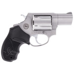 Taurus Taurus 605 38 Special +P or 357 Mag Caliber with 2" Barrel, 5rd Capacity Cylinder, Overall Matte Finish Stainless Steel, Finger Grooved Black Rubber Grip & Fixed Sights