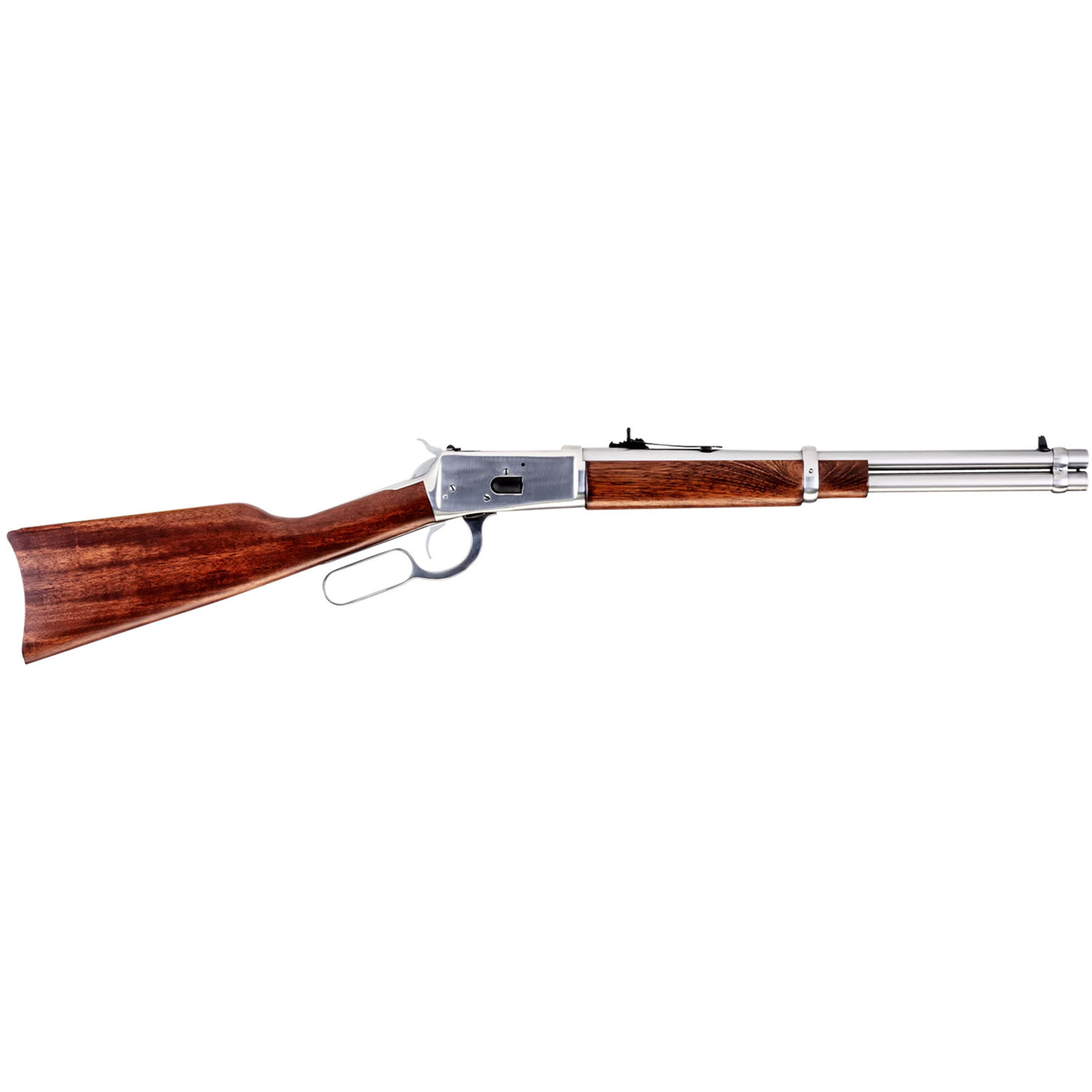 Rossi Rossi R92 Carbine 44 Rem Mag Caliber with 8+1 Capacity, 16" Round Barrel, Stainless Steel Metal Finish & Hardwood Stock Right Hand (Full Size)