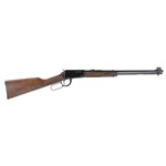 Henry Repeating Arms Henry Classic Lever Action 22 WMR Caliber with 11+1 Capacity, 19.25" Barrel, Black Metal Finish, & American Walnut Stock Right Hand (Full Size)