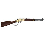 Henry Repeating Arms Henry Side Gate Carbine 357 Mag/38 Special 7+1 16.50" Blued Octagon Barrel, Polished Brass Rec, American Walnut Stock, Adj. Sight, Large Loop Lever