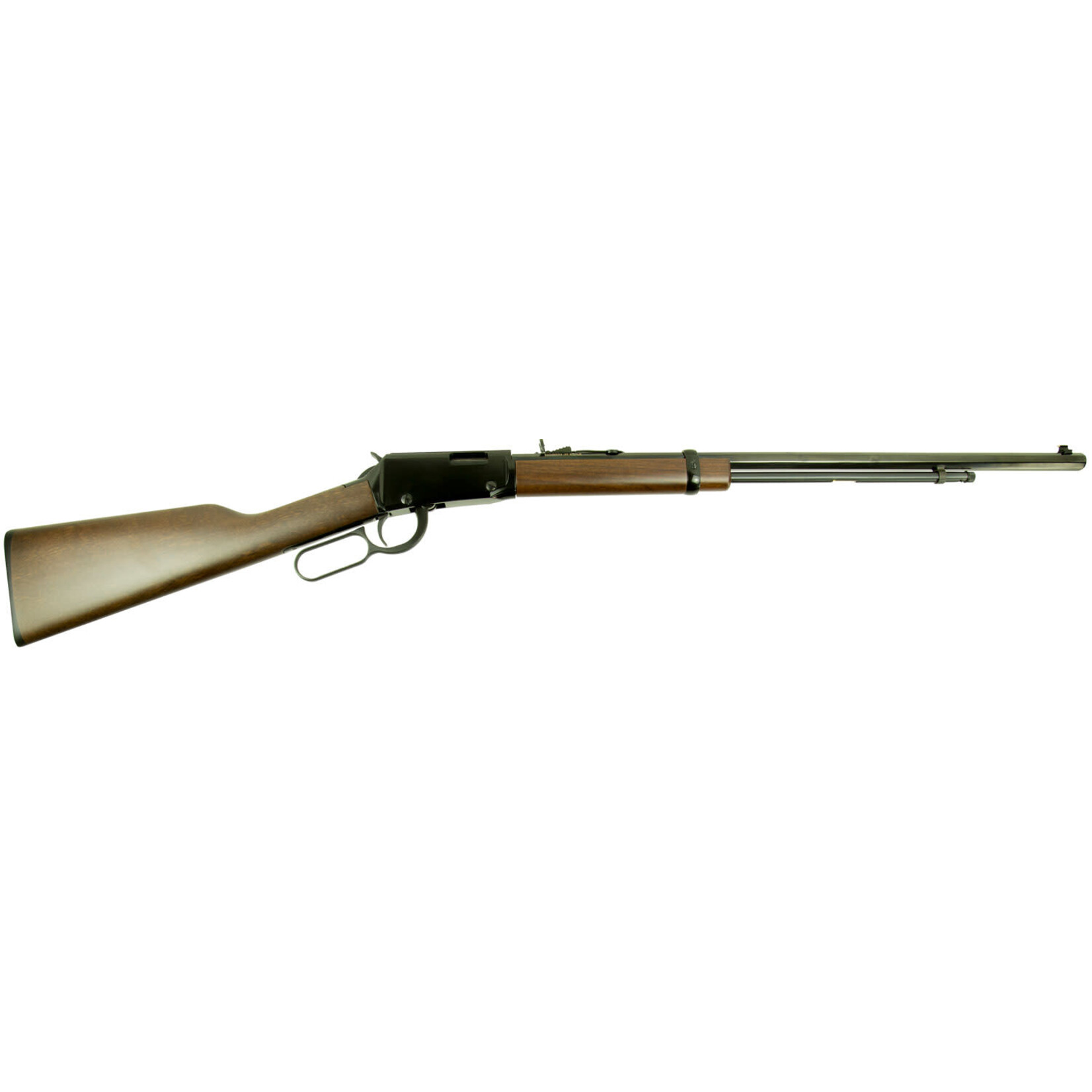 Henry Repeating Arms Henry Frontier 22 Short Caliber with 16 LR/21 Short Capacity, 24" Barrel, Black Metal Finish & American Walnut Stock Right Hand