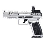 Canik Canik SFx Rival-S Full Size Frame 9mm Luger 18+1, 5" Stainless Steel Barrel, Chrome Optic Ready/Serrated w/Ports Steel Slide, Chrome w/Black Controls Steel Frame w/Picatinny Rail, MeCanik MO2 Red Dot, Ambidextrous