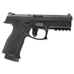 STEYR Steyr Arms L9-A2 MF 9mm Luger Caliber with 4.50" Barrel, 17+1 Capacity, Overall Black Finish, Picatinny Rail Frame, Serrated Slide & Interchangeable Backstrap Grip