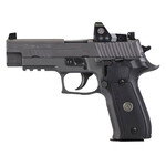 SIG SAUER Sig Sauer P226 Legion RXP Full Size Frame 9mm Luger 15+1, 4.40" Black Carbon Steel Barrel, Legion Gray Cerakote Serrated Stainless Steel Slide, Legion Gray Cerakote Aluminum with Picatinny Rail & Beavertail, Black G10 w/Legion Medallion Gri