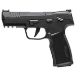 SIG SAUER Sig Sauer P322 22 LR 10+1 4" Black Steel Threaded Barrel, Black Hard Coat Anodized Optic Ready/Serrated Slide, Black SS/Polymer Frame w/Picatinny Rail & Black Polymer Grips