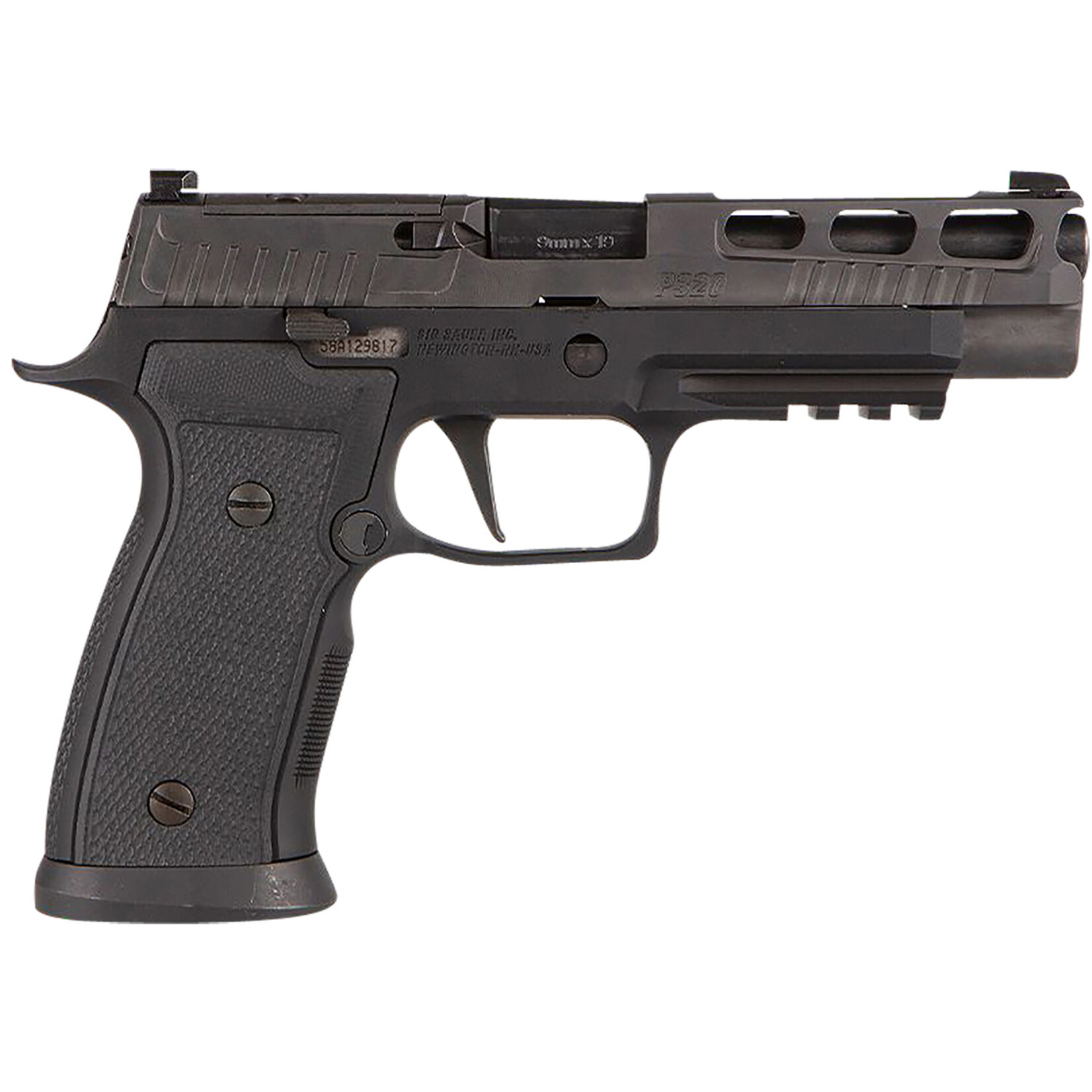 SIG SAUER Sig Sauer P320 AXG Pro 9mm Luger 4.70" 17+1 Black w/ Black Nitron Stainless Steel Slide