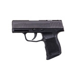SIG SAUER Sig P365 SAS 9mm, 3.1" Barrel, Black, Fiber-Tritium Night Sight, 10rd Flush, 10rd Extended Mag