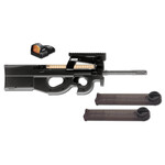 FN America FN PS90 5.7x28mm 50+1 (2) 16", Matte Black Synthetic Thumbhole Bullpup Stock, Integrated Muzzle Brake, Vortex Viper Red Dot