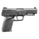 FN America FN Five-seveN 5.7x28mm Caliber with 4.80" Barrel, 20+1 Capacity, Overall Matte Black Finish Picatinny Rail & Serrated Trigger Guard Frame, Serrated Steel Slide & Texture Polymer Grip Includes 2 Mags