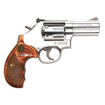 Smith & Wesson Smith & Wesson Model 686 Plus Deluxe 38 S&W Spl +P, 357 Mag 7rd 3" Stainless Steel Barrel & Cylinder Satin Stainless Steel Frame with Textured Wood Grip