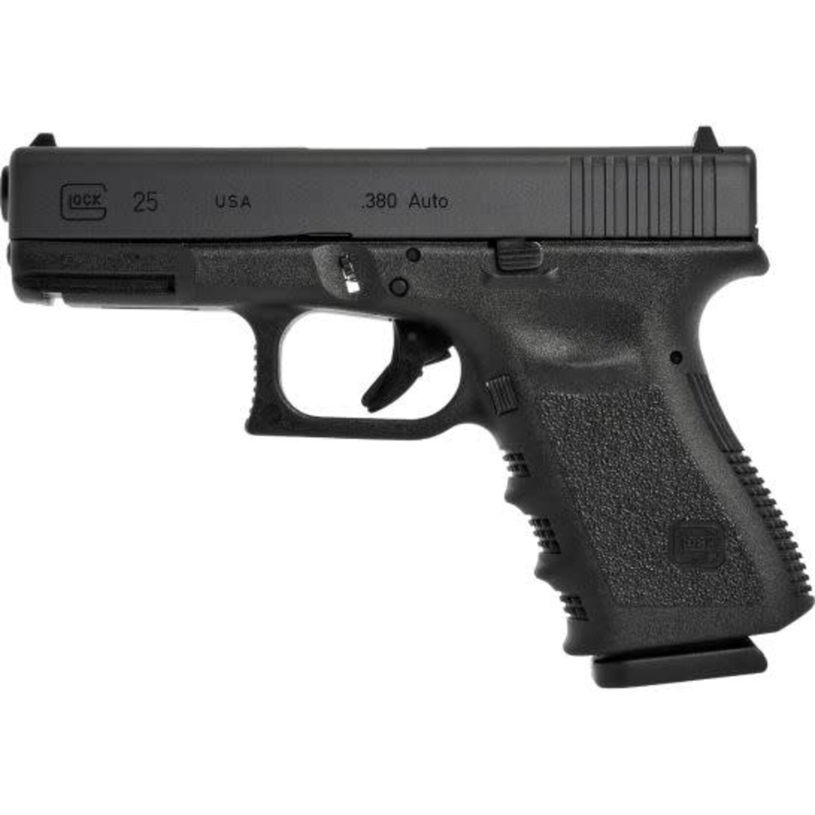 GLOCK GLOCK G25 Gen 3 .380ACP 4.02" Barrel Fixed Sights Black (2) 15-Rd, TALO