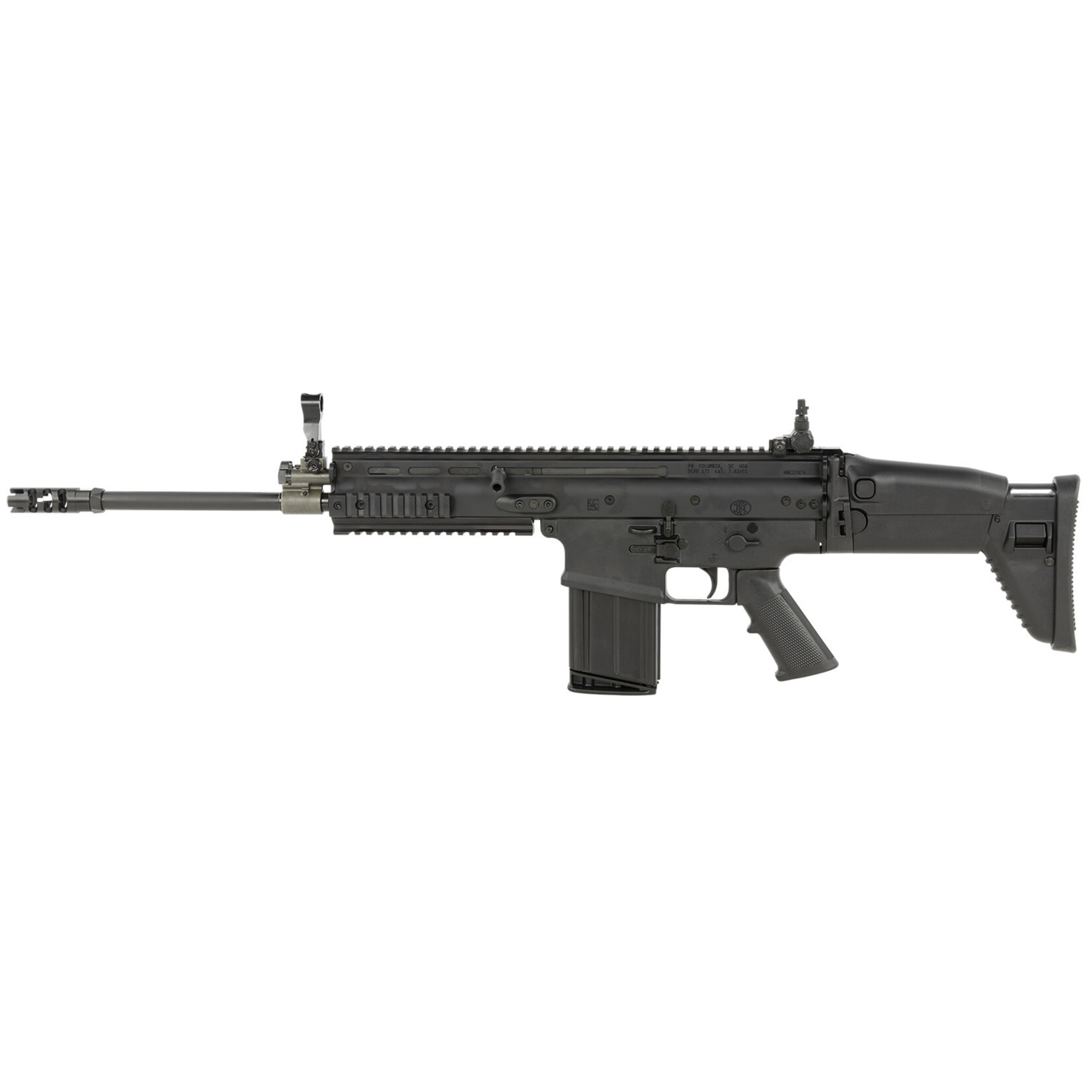 FN America FN SCAR 17s NRCH 7.62x51mm NATO 16.25" Barrel 20+1, Black Anodized Receiver, Black Telescoping Side-Folding Stock w/ Adj Cheekpiece, OR
