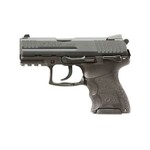 HK HK P30 SK Subcompact V3 SA/DA 9mm 3.27" 10+1 or 13+1, Black Finish with Picatinny Rail Frame, Serrated Steel Slide, Finger Grooved Interchangeable Backstrap Grip & Night Sights Includes 3 Mags