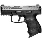 HK HK VP9SK Sub-Compact 9mm Luger 12+1/15+1 3.39" Black Polygonal Rifled Barrel, Black Optic Ready/Serrated Slide & Polymer Frame w/Picatinny Rail, Night Sights, Black Finger Grooved Polymer Grips Ambidextrous