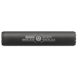 Ruger Ruger Silent-SR 22 LR 1.06" Black Cerakote, Titanium Tube, Aluminum Rear Cap, Stainless Threaded Mount, Baffles, And Front End Cap, 1/2"-28 tpi