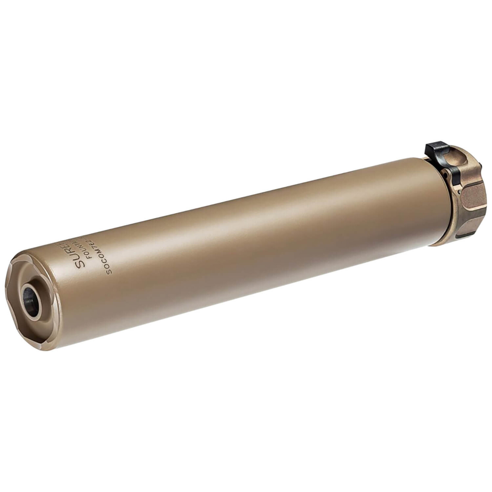 Surefire SureFire SOCOM762-RC2 Gen 2 7.62mm 1.50" Diameter Flat Dark Earth Aluminum/Stainless Steel