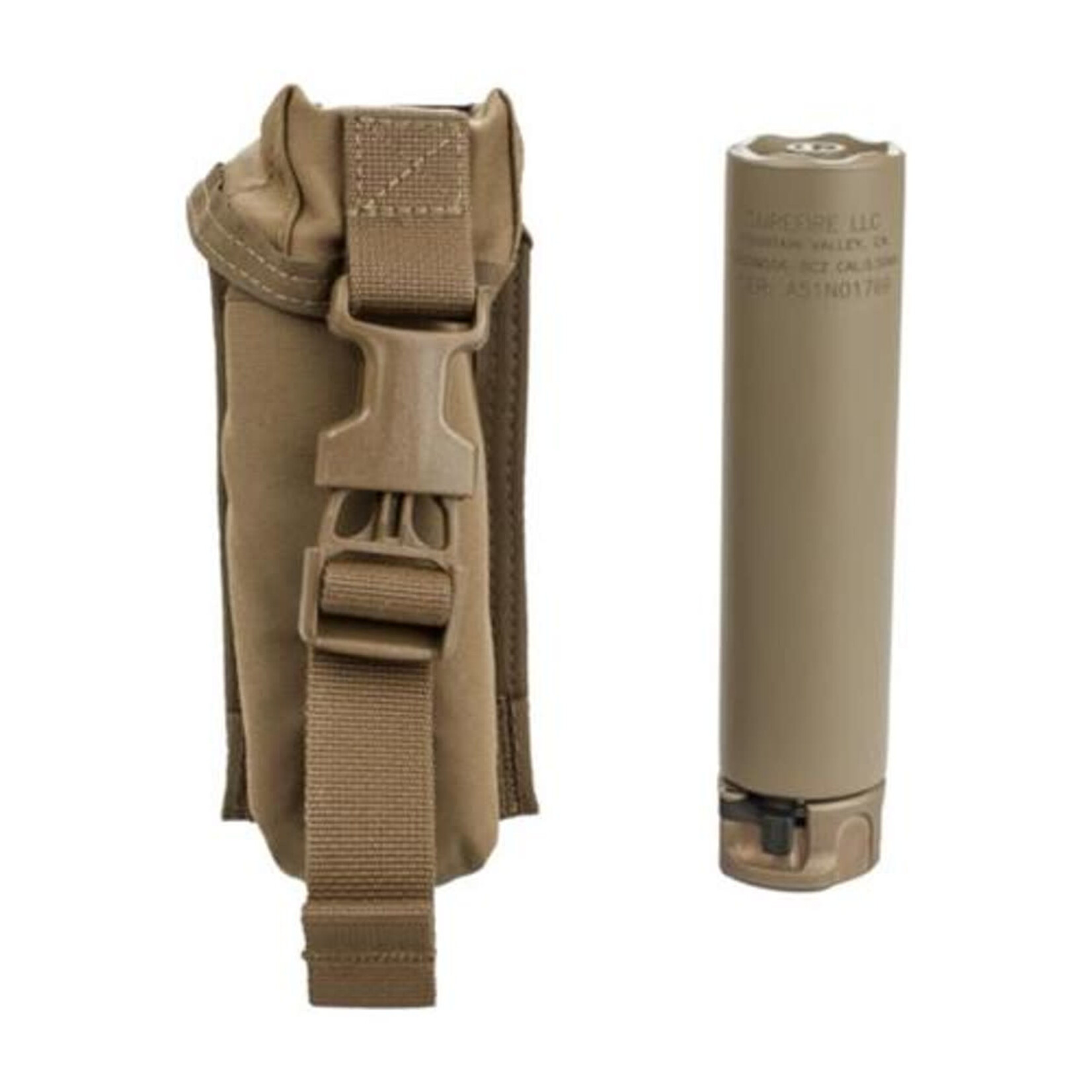 Surefire SureFire SOCOM556-RC2 5.56x45mm NATO 1.50" Diameter Flat Dark Earth Aluminum/Stainless Steel