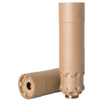 Rugged Rugged Suppressor Obsidian9 9mm Luger 1.37" Flat Dark Earth Cerakote 17-4 Stainless Steel 1/2"-28 tpi