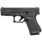 GLOCK Glock G23 Gen5 Compact 40 S&W 4.02" 13+1 Overall Black Finish with nDLC Steel with Front Serrations Slide, Rough Texture Interchangeable Backstraps Grip & Fixed Sights