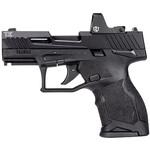 Taurus Taurus TX22C w/Optic Compact Frame 22 LR 13+1 SAO 3.60" Matte Black Steel Threaded Barrel, Black Anodized Optic Ready/Serrated Slide, Black Polymer Frame w/Picatinny Rail, Riton Red Dot
