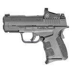 Springfield Armory Springfield Armory XD-S Mod.2 OSP Compact 9mm Luger 9+1 7+1 3.30" Black Melonite Hammer Forged Steel Barrel & Optic Ready/Serrated Slide, Black Polymer Frame w/Picatinny Rail, Adaptive Textured Grip, Features Crimson Trace Red Dot, Right Hand