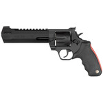 Taurus Taurus Raging Hunter 38 Special +P or 357 Mag Caliber with 6.75" Picatinny Rail/Ported Barrel, 7rd Capacity Matte Black Oxide Finish Cylinder, Matte Black Oxide Finish Steel Frame & Black Rubber with Integrated Red Cushion Insert Grip