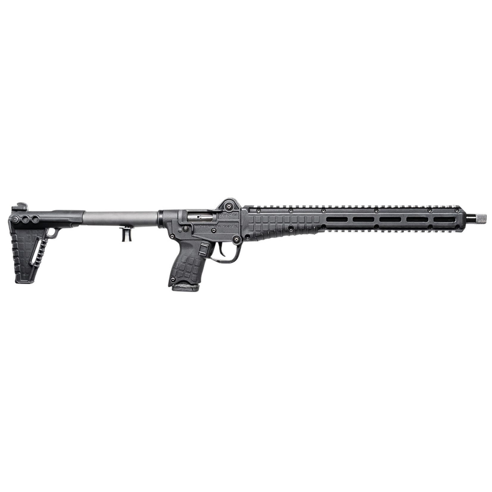 KEL-TEC Kel-Tec SUB 2000 Gen3 9mm Luger 15+1 16.15" Black Nitride Steel Threaded Barrel, Black Picatinny Rail Aluminum Receiver, M-LOK Slots w/Picatinny Style Rail Handguard, Black Synthetic Folding Stock