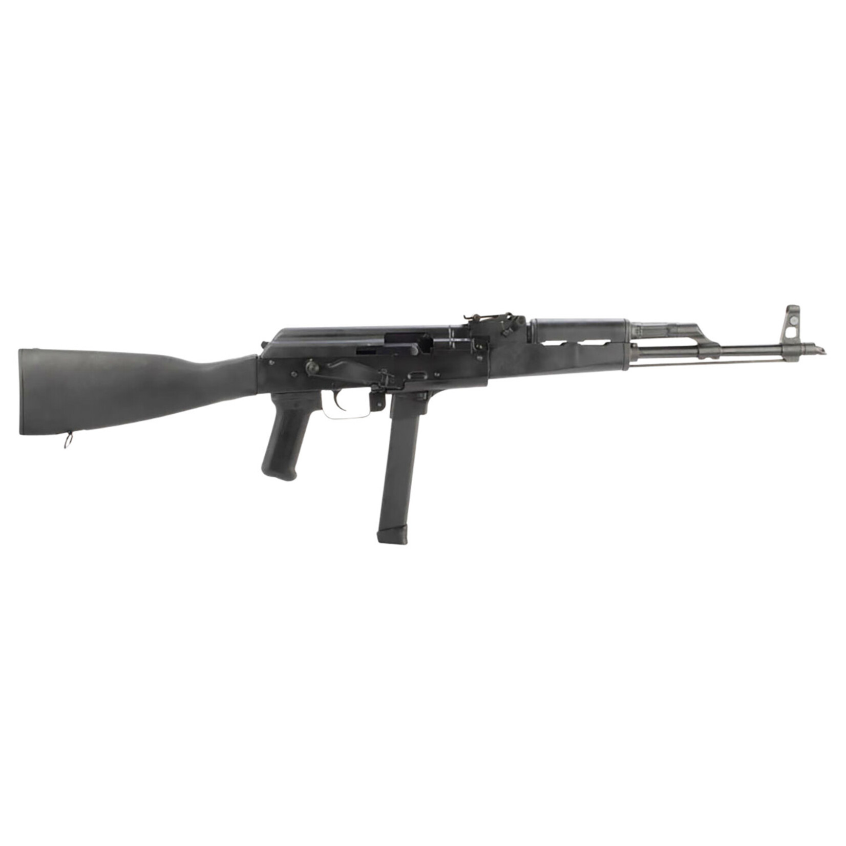 Century Arms Century Arms WASR 9mm Luger 33+1 17.50" Black Receiver Black Stock Black Polymer Grip Black Synthetic Grip Right Hand