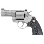 Colt Colt Mfg Python Combat Elite 357 Mag 6 Shot, 3" Stainless Barrel, Cylinder & Frame, Black G10 Grip
