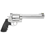 Smith & Wesson Smith & Wesson Model 460 XVR 460 S&W Mag 8.38" Threaded Stainless Steel Barrel & 5rd Cylinder, Satin Stainless Steel X-Frame, Two Muzzle Brakes, Removable Interchangeable Compensator