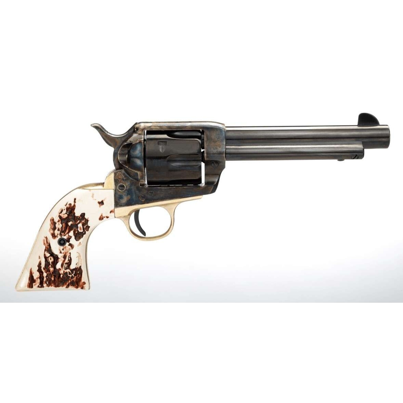 Taylor's & Co Taylor's & Company 1873 Cattleman 357 MAG / 38 SPL BL/STAG 5.5"
