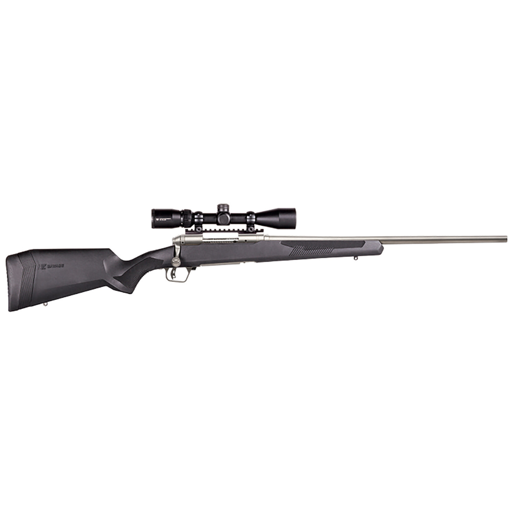 Savage Savage Arms 110 Apex Storm XP 400 Legend 4+1 18" Carbon Steel, Stainless Barrel/Rec, Black Synthetic AccuFit Stock, Vortex Crossfire II 3-9x40mm Scope