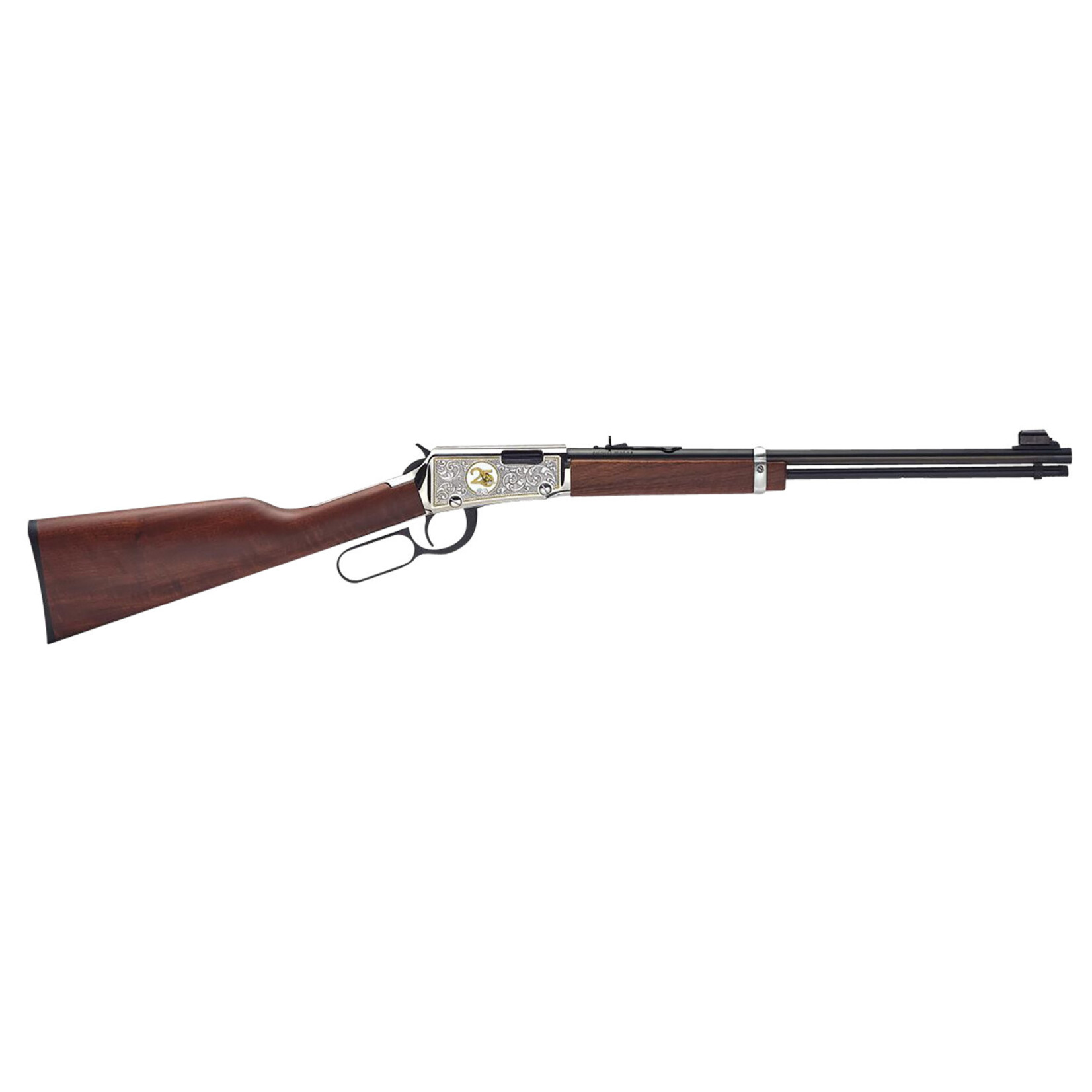 Henry Repeating Arms Henry Classic 25th Anniversary 22 Short, 22 Long, 22 LR 15LR/17L/21Short 18.50" Blued Barrel, Nickel-Plated Rec, Semi-Fancy American Walnut Stock