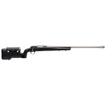 Browning Browning X-Bolt Max LR 6.5 Creedmoor 4+1 26" Stainless Fluted Heavy Barrel, Gray Recoil Hawg Muzzle Brake, Matte Black Steel Receiver, Black/Gray Speckled Max Stock w/Adj Comb, Suppressor & Optics Ready