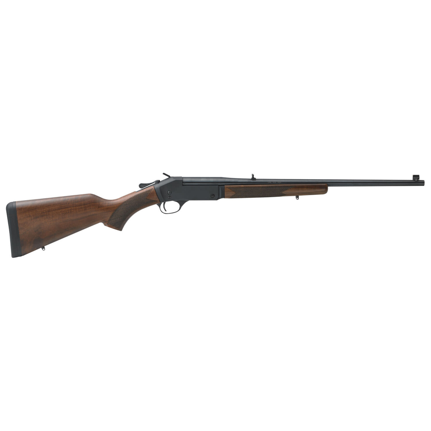 Henry Repeating Arms Henry Single Shot 223 Rem Caliber with 1rd Capacity, 22" Barrel, Overall Blued Metal Finish & American Walnut Stock, Right Hand (Full Size)