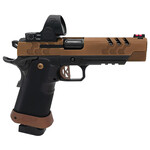 Kimber Kimber Mfg.,inc 2K11 Target (OI) 9mm 20+1 5" High Polished w/ Coyote PVD, Brush Polish Flats w/ DLC Coating Stainless Steel Slide Aluminum Grip