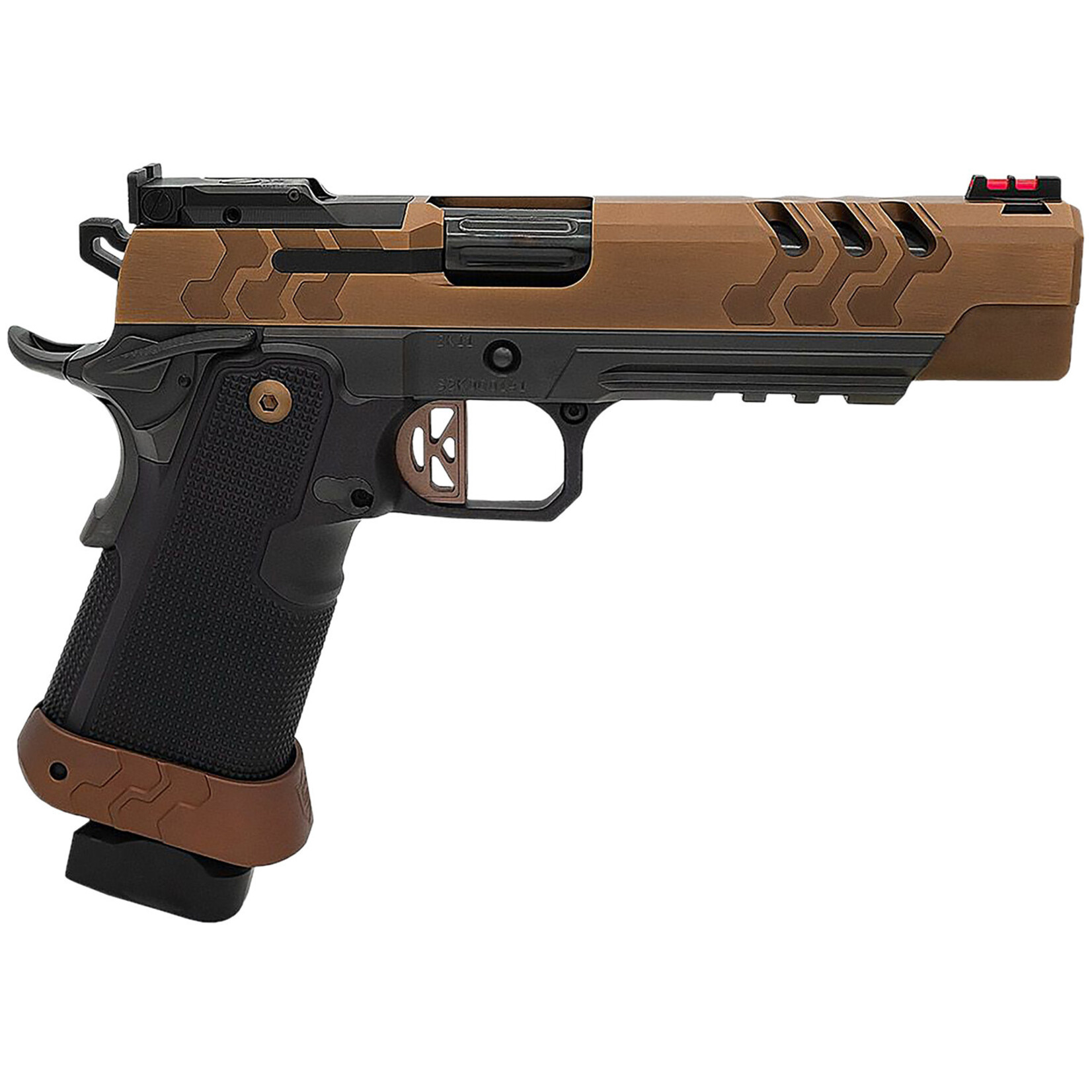 Kimber Kimber Mfg.,inc 2K11 Target (OR) 9mm 20+1 5" High Polished w/ Coyote PVD, Brush Polish Flats w/ DLC Coating Stainless Steel Slide Aluminum Grip