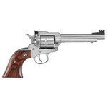 Ruger Ruger Single-Ten 22 LR 10rd 5.50" Satin Stainless Steel Barrel, Cylinder & Frame, Hardwood Gunfighter Grip, Transfer Bar Safety, Exposed Hammer