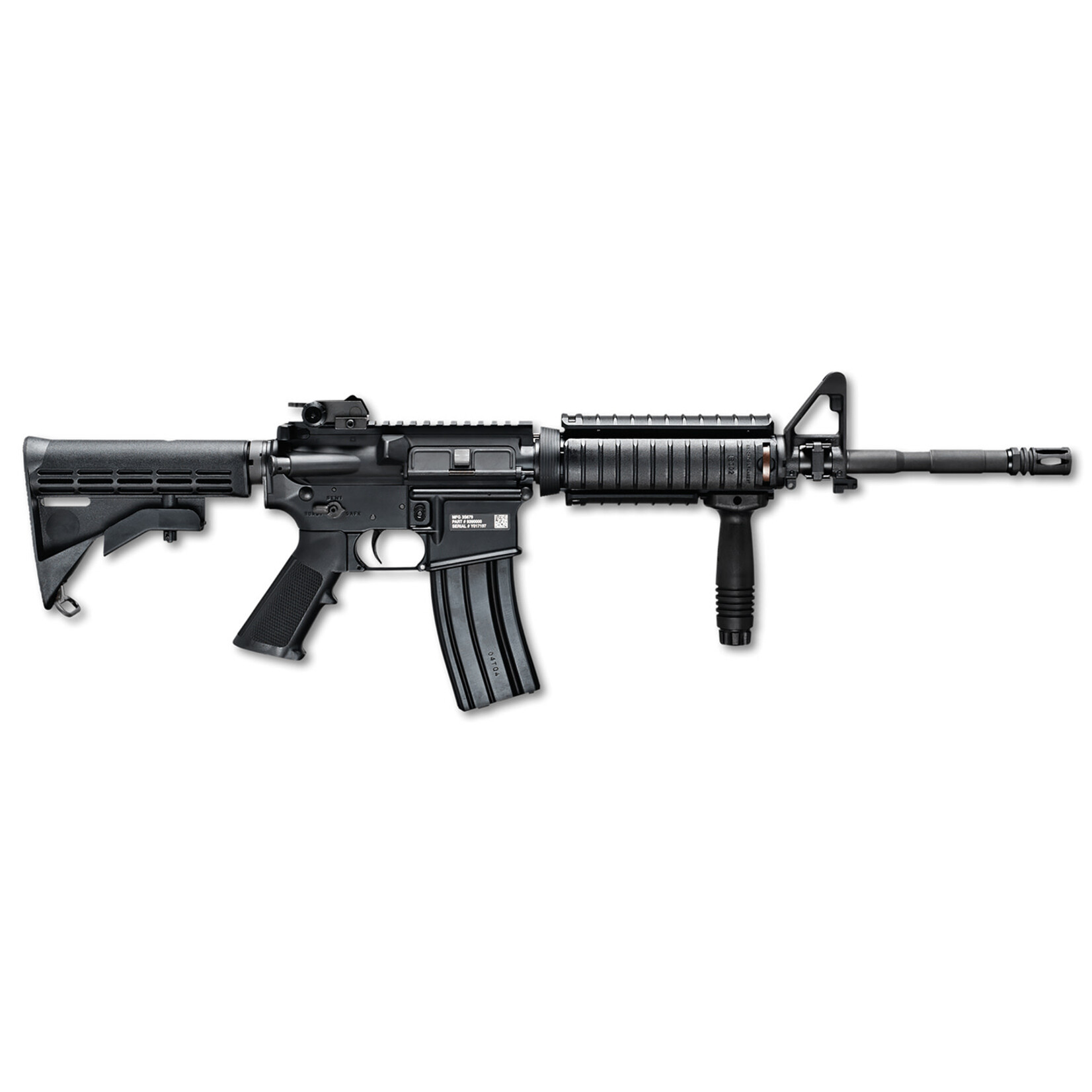 FN America FN FN15 M4 Carbine Military Collector 5.56x45mm NATO 30+1 16" Black Button Broached Barrel, Matte Black Picatinny Rail Aluminum Receiver, Matte Black Synthetic Adjustable Stock, Black A2 Grip, Ambidextrous