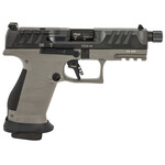Walther Arms Walther Arms PDP Pro SD Compact 9mm Luger 15+1 4.60" Black Steel Threaded Barrel, Black Optic Ready/Serrated Slide, Tungsten Gray Polymer Frame w/Picatinny Rail, Performance Duty Texture Grips, Ambidextrous