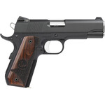 Dan Wesson Guardian 38 Super 9+1 4.25" Stainless Steel Barrel, Black Duty Serrated Stainless Steel Slide, Black Aluminum Frame w/Beavertail, Wood Grip, Ambidextrous