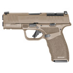 Springfield Armory Springfield Armory Hellcat Pro OSP Compact Frame 9mm Luger 17+1 3.70" Black Melonite Steel Barrel, Flat Dark Earth Cerakote Optic Ready/Serrated Steel Slide & Polymer Frame w/Picatinny Rail, Adaptive Texture Grip