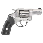Ruger Ruger SP101 9mm Luger 2.25 Barrel 5rd TripleLocking Cylinder Satin Stainless Steel Cushioned Rubber With Synthetic Insert Grip Transfer Bar Safety