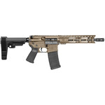 Diamondback Diamondback DB15 5.56 NATO 30+1 10" Black Nitride Heavy Threaded Barrel, Flat Dark Earth Cerakote Picatinny Rail Aluminum Receiver, 9" M-LOK Handguard, SB Tactical Brace & Black Magpul MOE Grip