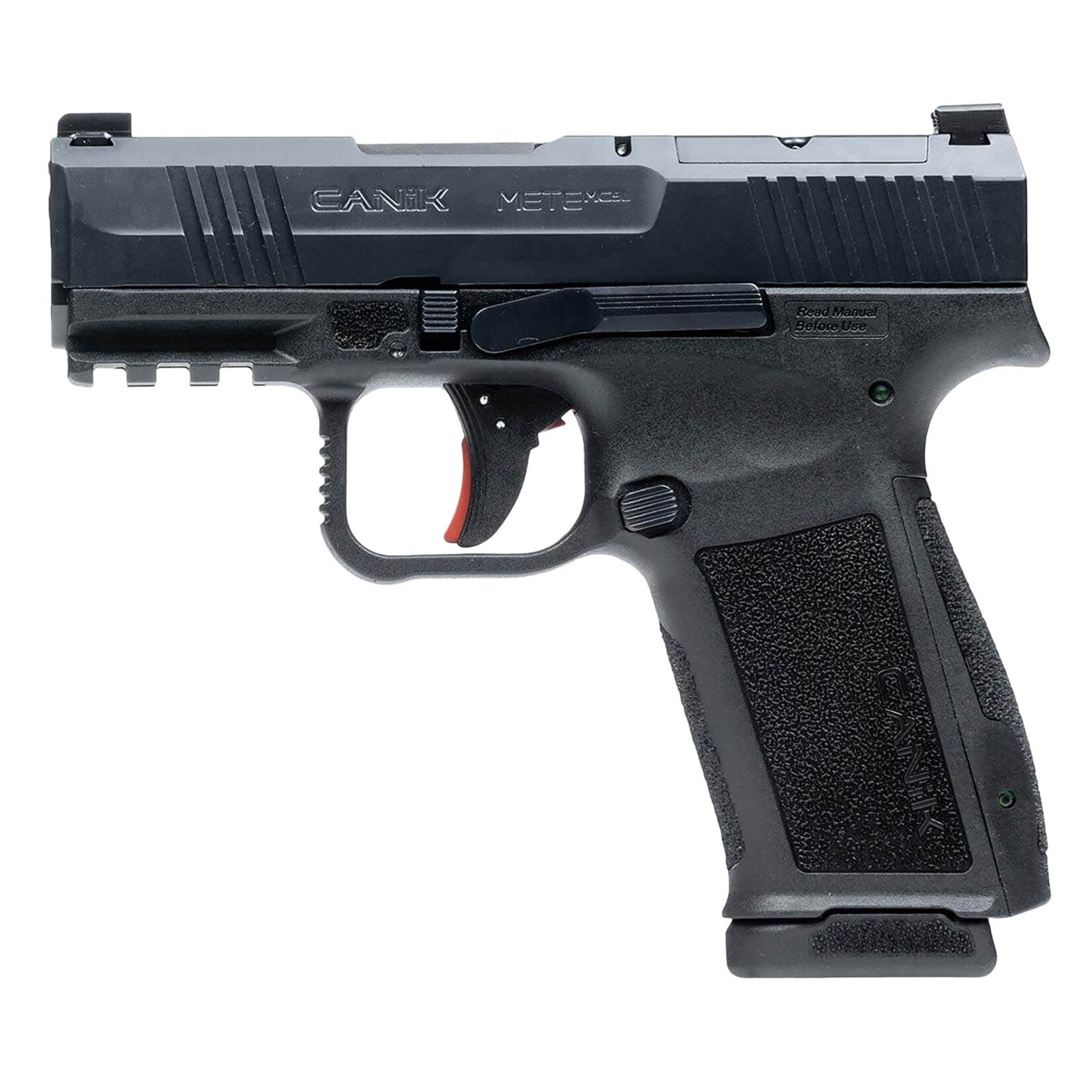 Canik Century Arms Mete MC9L Sub-Compact Frame 9mm 17+1 3.18" Black Nitride Steel Slide Black