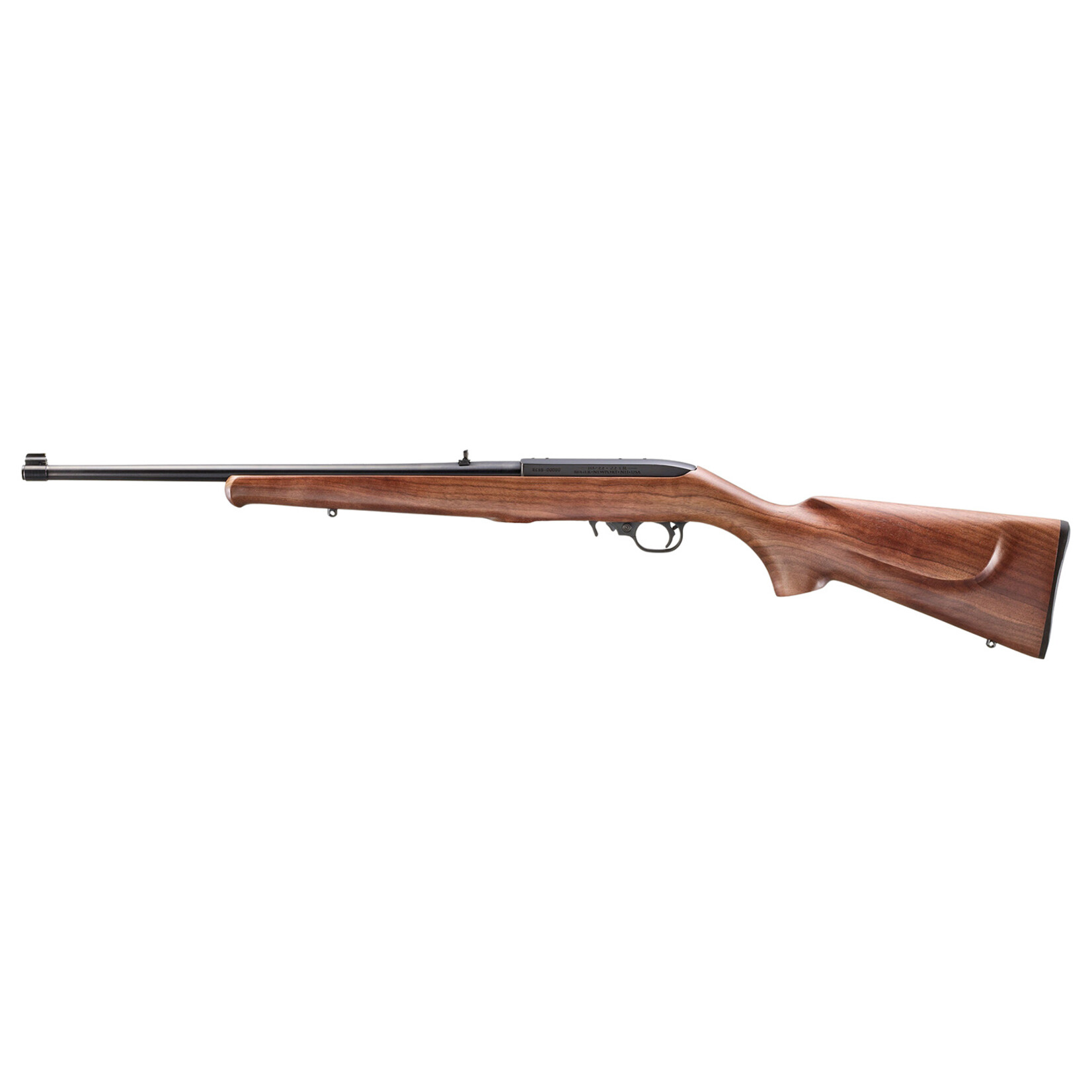 Ruger Ruger 10/22 Sporter Collector's Series 22 LR 10+1 18.50" Satin Black Barrel, Black Drilled & Tapped Receiver, Engraved Altamont American Walnut Fixed Stock